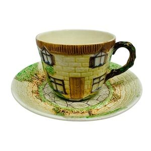 Beswick Cottage Ware Teacup And Saucer Mug Pottery England Vintage Replacement